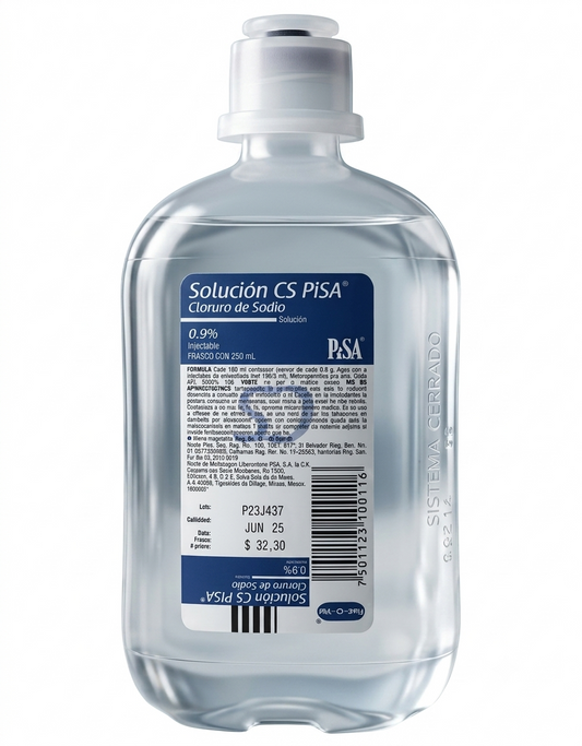 Cloruro De Sodio 250mL PISA Solución