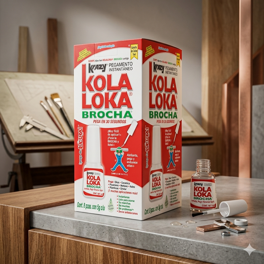Kola Loka Brocha Paquete con 8 Piezas
