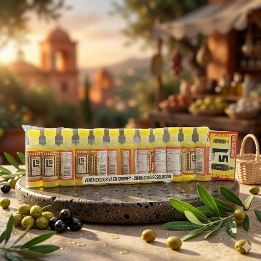 Aceite De Olivo Tira C/12 Piezas San Salvador