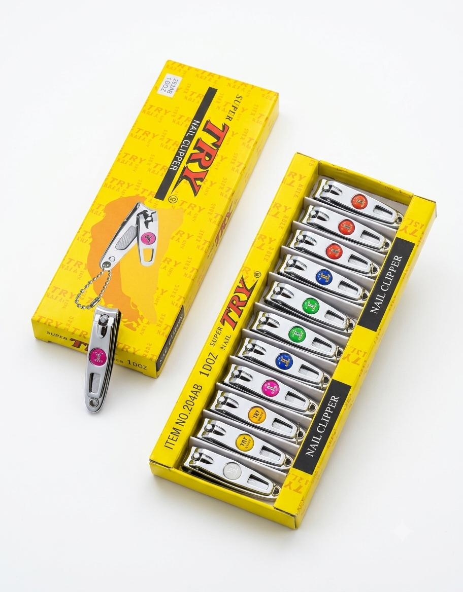 Corta Uñas Para Bebé TRY - Paquete de 12 piezas