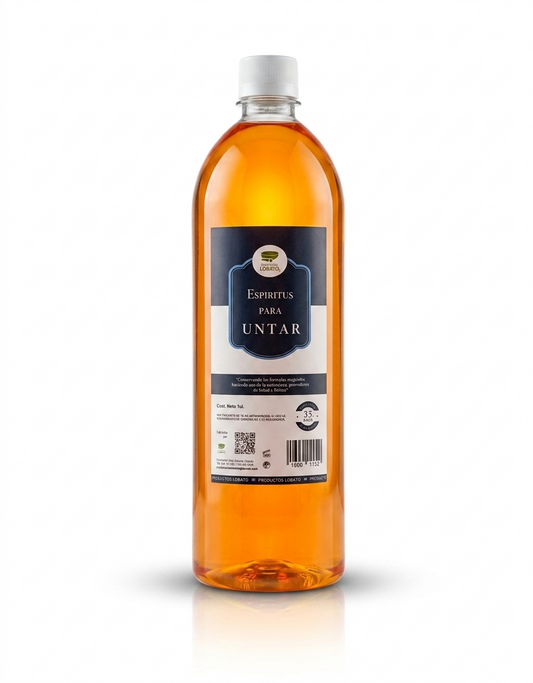 Espíritus Para Untar 1 Litro Marca Lobato