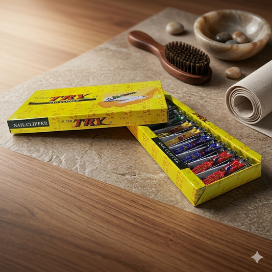 Corta Uñas Grande TRY - Paquete de 12 piezas
