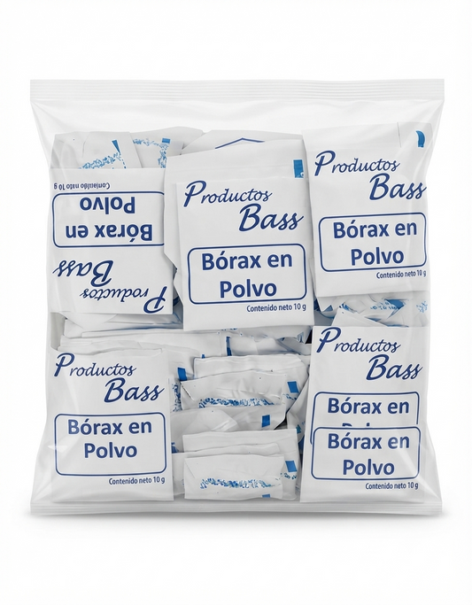 Borax Polvo Paquete Con 50 Sobres