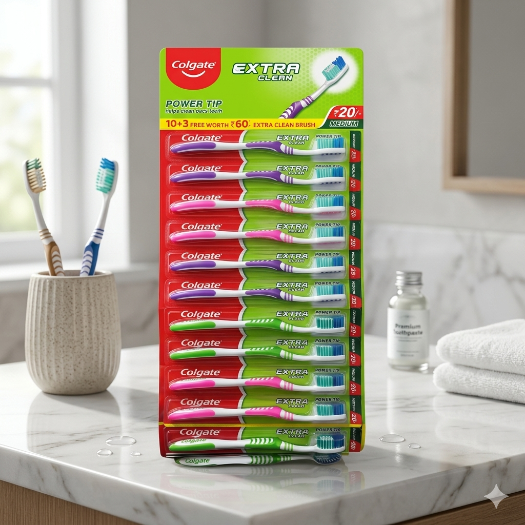 Cepillo Dental Colgate Exhibidor Con 12 Piezas