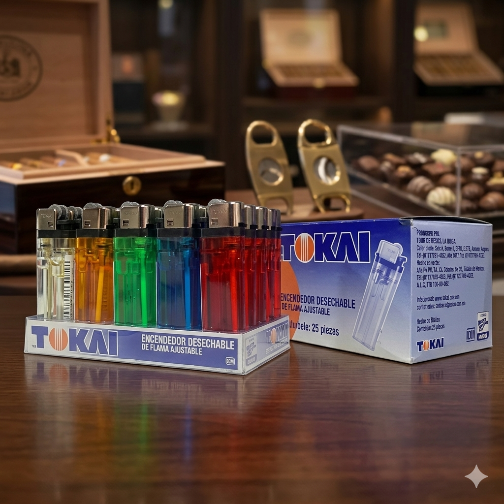 Encendedor Tokai Con 25 Piezas