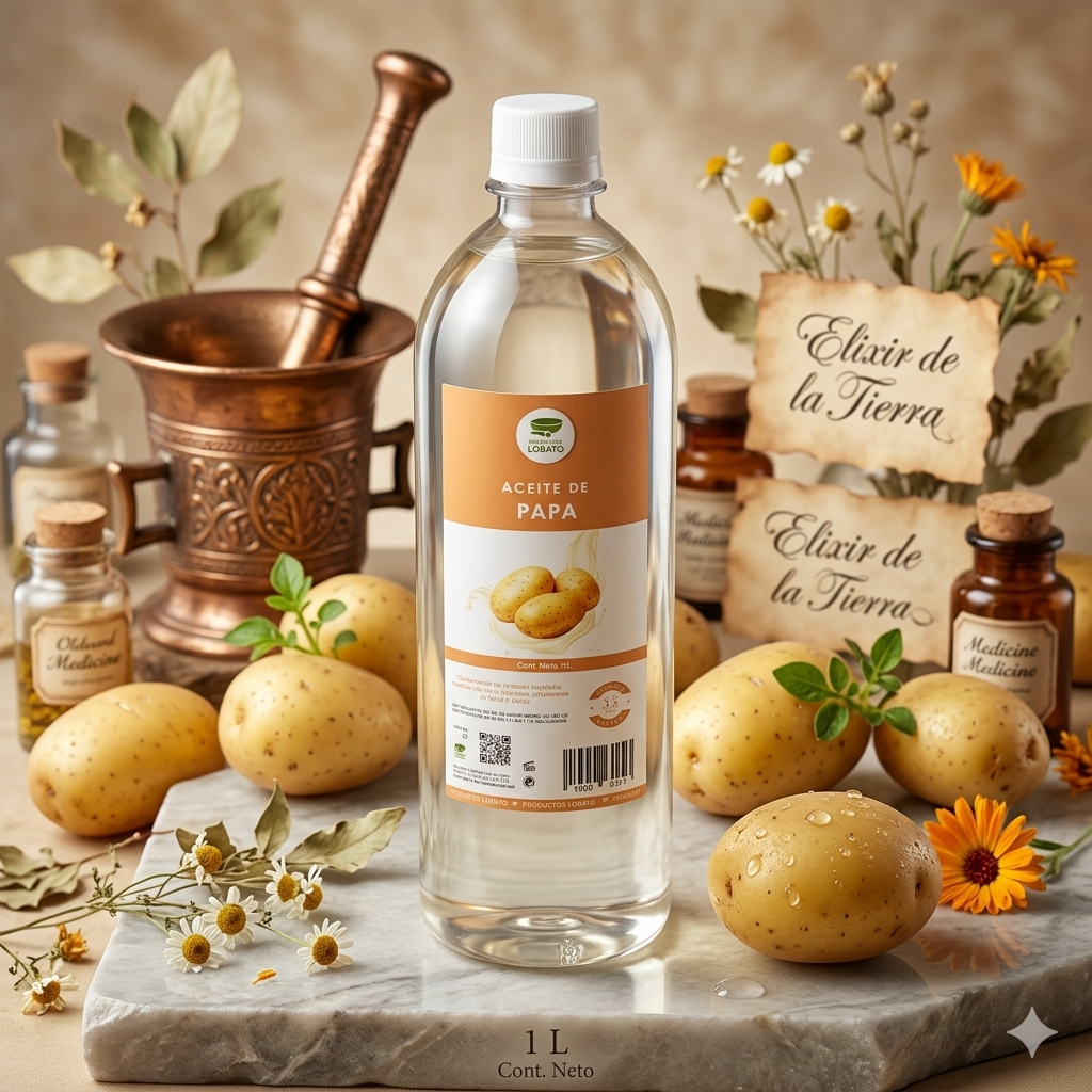 Aceite De Papa 1 Litro Marca LOBATO