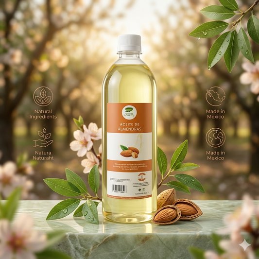 Aceite De Almendras 1 Litro Marca LOBATO