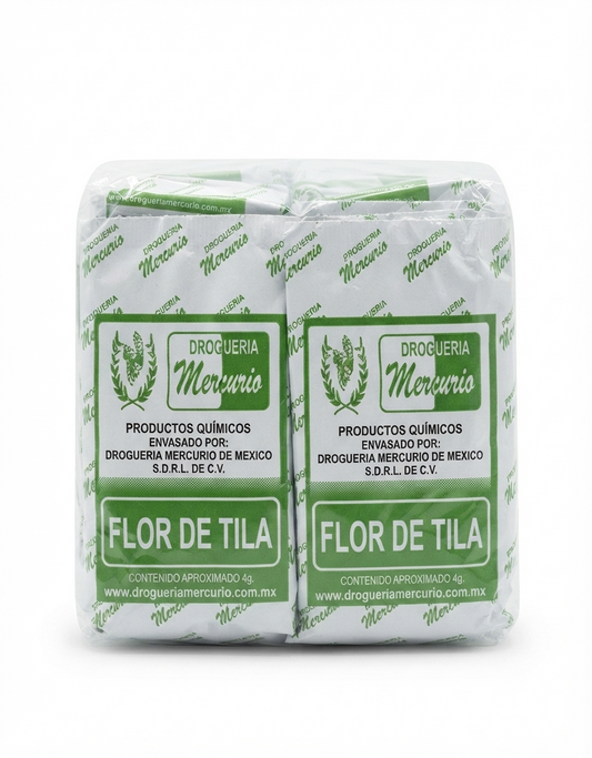 Tila Con 50 Sobres Marca MERCURIO