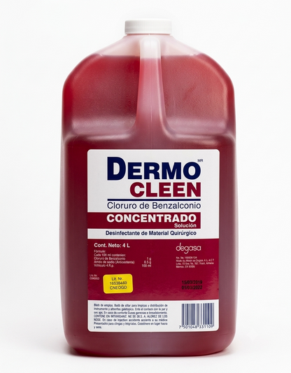 Cloruro De Benzalconio Concentrado Dermocleen Galón