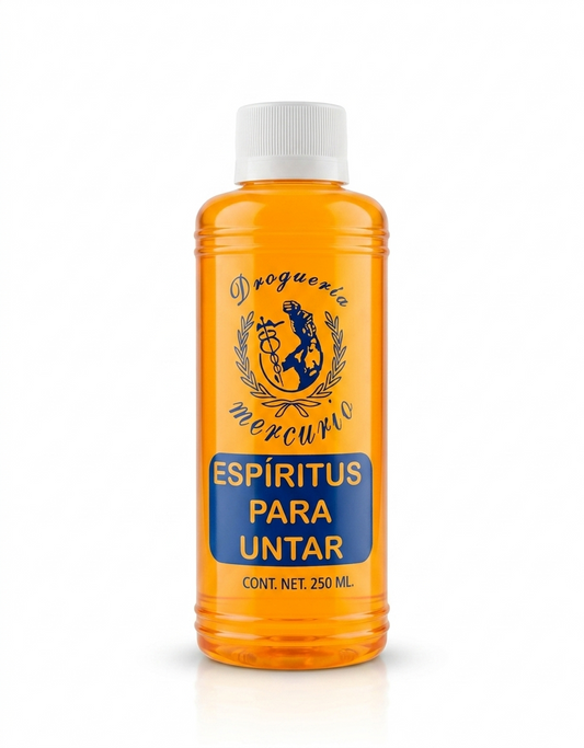 Espíritus Para Untar 250mL Marca Mercurio