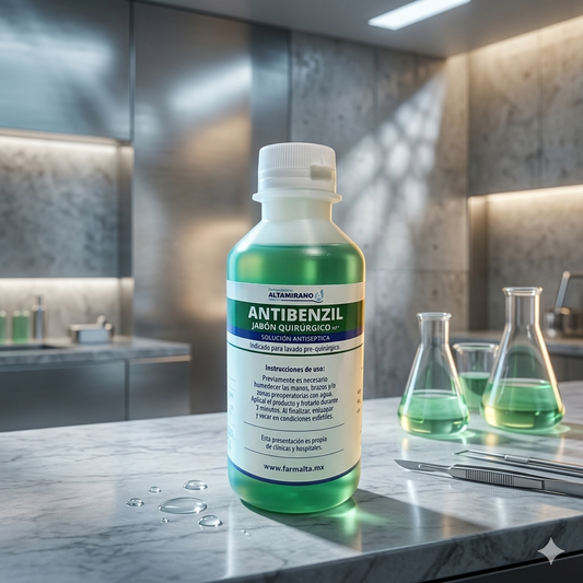 Jabón Quirúrgico Antibenzil Altamirano 120mL