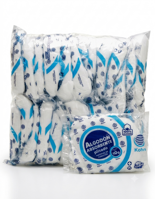 Algodón Kohn 10 Gramos Paquete Con 30 Piezas