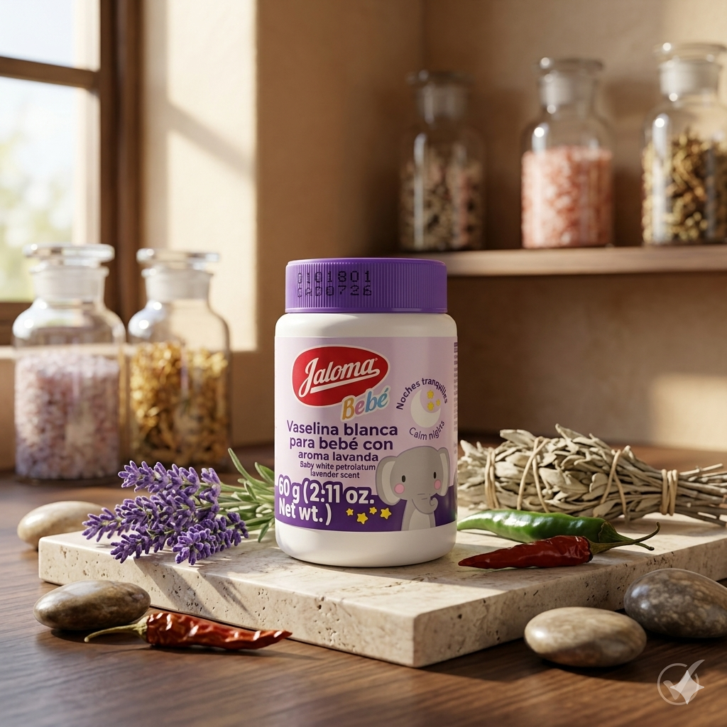 Vaselina Con Aroma (Lavanda) Jaloma 60 Gramos