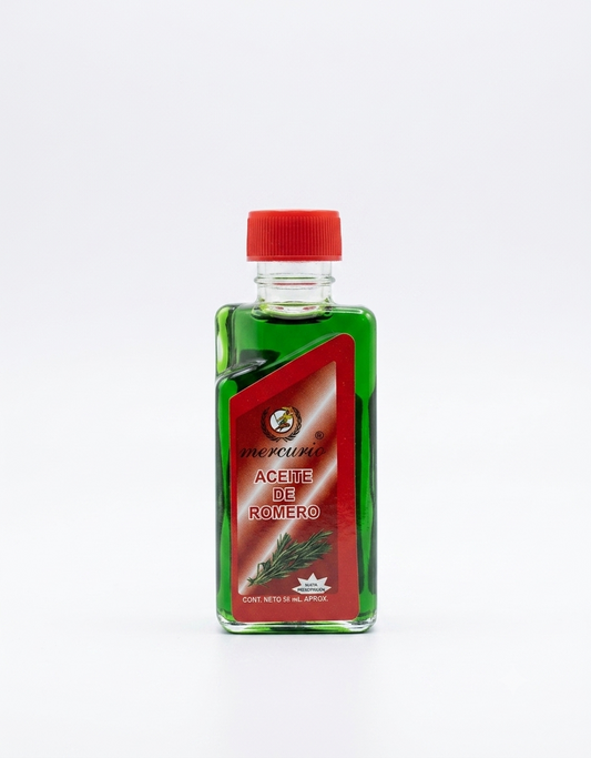 Aceite De Romero 50mL Marca Mercurio