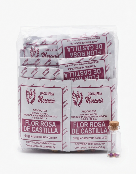 Rosa De Castilla Con 50 Sobres Marca MERCURIO
