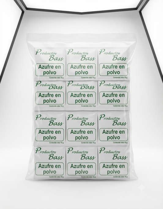 Azufre Polvo Con 50 Sobres
