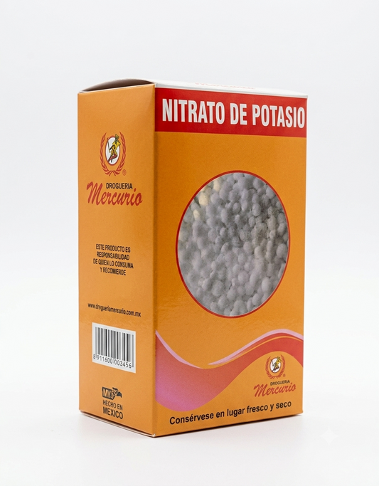 Nitrato De Potasio Con 50 Sobres Marca Mercurio