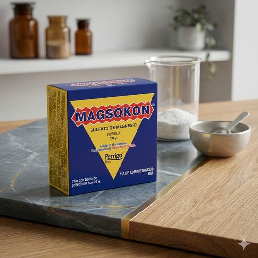 Magsokon (Sulfato De Magnesio) 26 Gramos Pieza