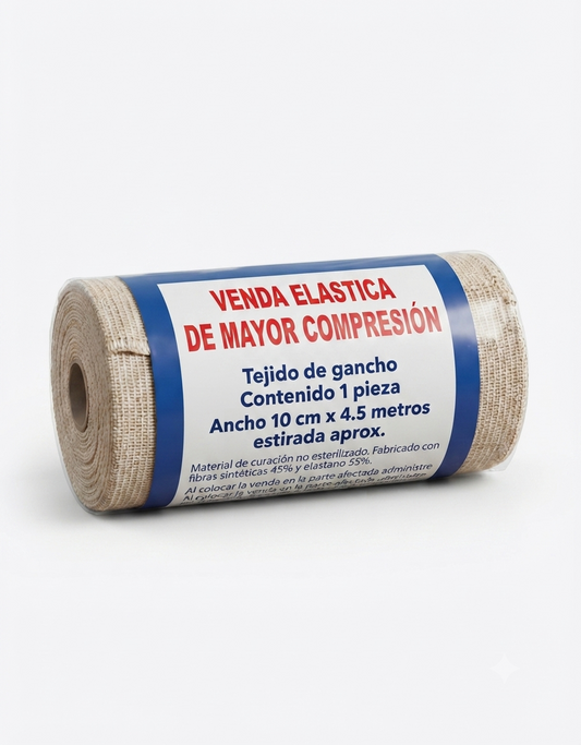 Venda Elástica Para Compresión 10cm Marca SELECTA