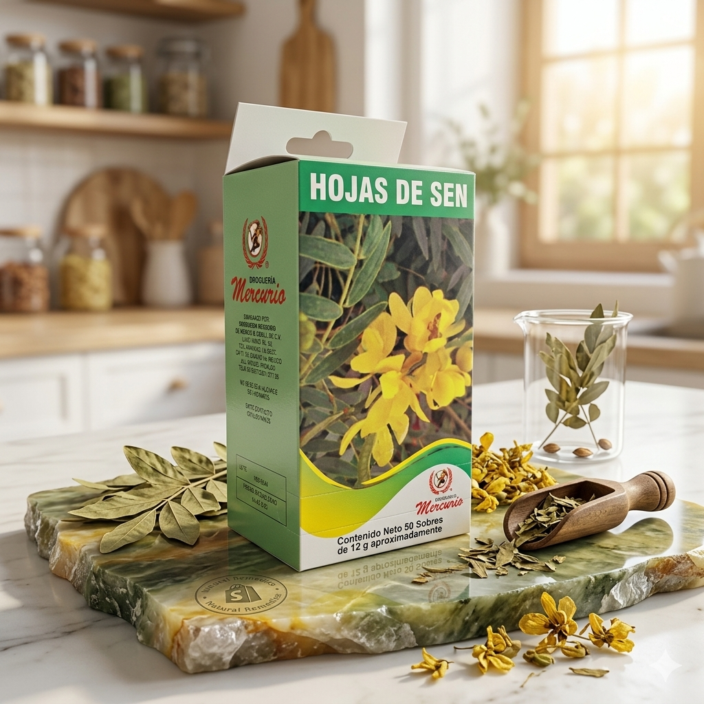 Hojas De Sen Paquete Con 50 Sobres Marca MERCURIO