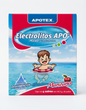 Electrolitos APO Polvo Sabor Manzana Caja Con 4 Sobres