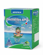 Electrolitos APO Polvo Sabor Limón Caja Con 4 Sobres