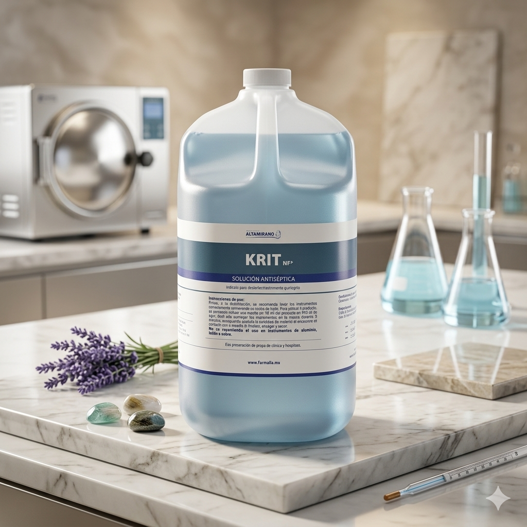Solución Antiséptica Krit Altamirano Galón (4 Litros)