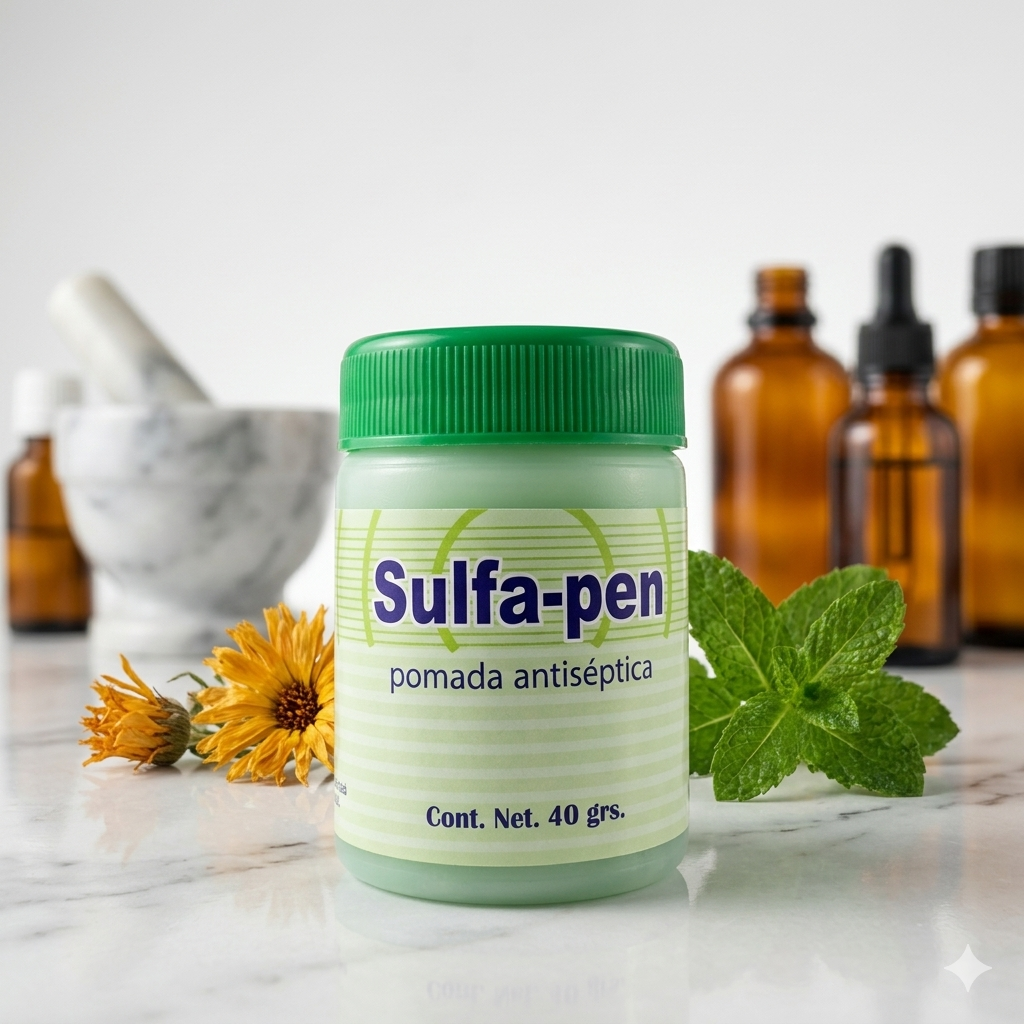 Pomada Antiséptica Sulfa-Pen 40 Gramos  - Pieza
