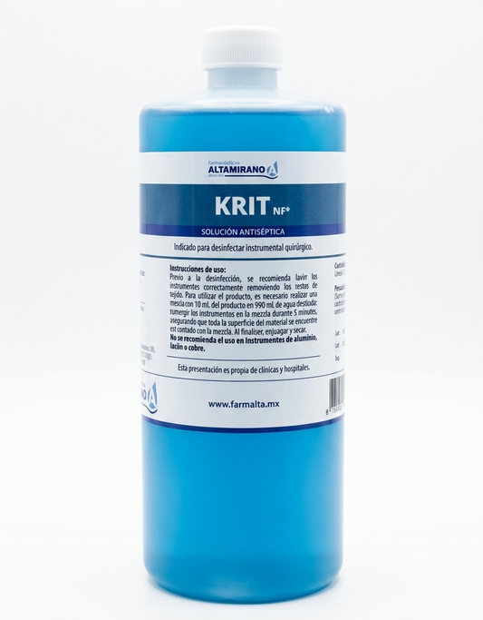 Solución Antiséptica Krit Altamirano 500ml Pieza