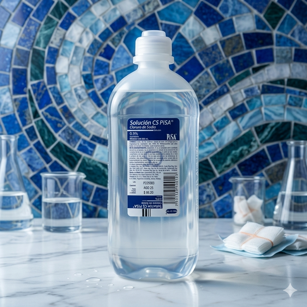 Cloruro De Sodio 500mL PISA Solución
