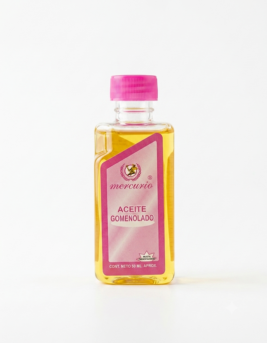 Aceite Gomenolado 50mL Marca Mercurio