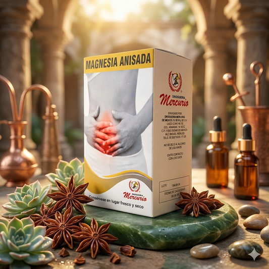 Magnesia Anisada Con 50 Sobres Marca MERCURIO
