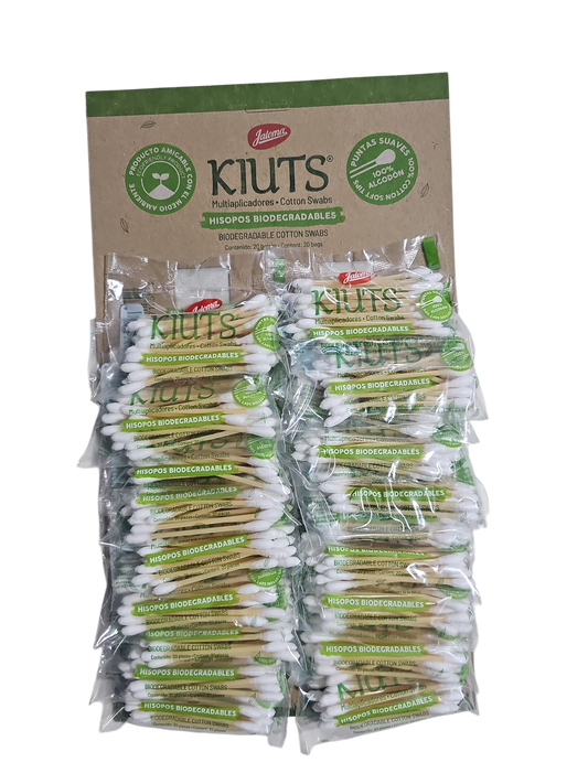 Cotonetes Kiuts Jaloma Exhibidor (20x20)