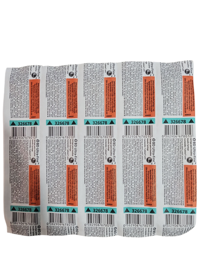 Jeringa Para Insulina BD 1mL Caja Con 100 Piezas