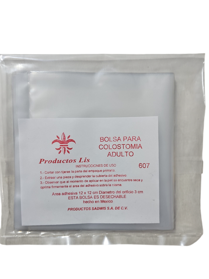 Bolsa De Colostomía Repuesto Bolsa Con 10 Piezas