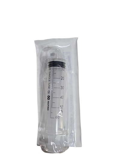 Jeringa Nipro 50mL Sin Aguja - Paquete Con 25 Piezas