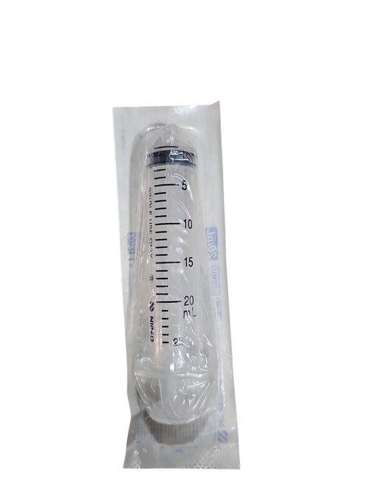 Jeringa Nipro 20mL Sin Aguja - Paquete de 50 Piezas