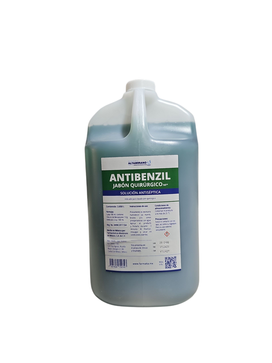 Jabón Quirúrgico Antibenzil Altamirano Galón (3.85L)