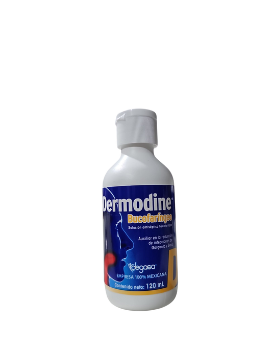 Dermodine Bucofaríngeo 120mL Degasa Pieza