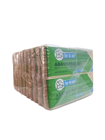 Abatelenguas De Madera C/500 Piezas