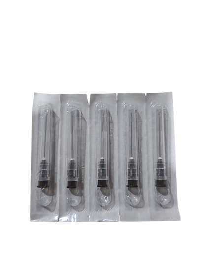 Aguja Hipodermica Negra 22g X 32mm Sensi Medical Caja C/100