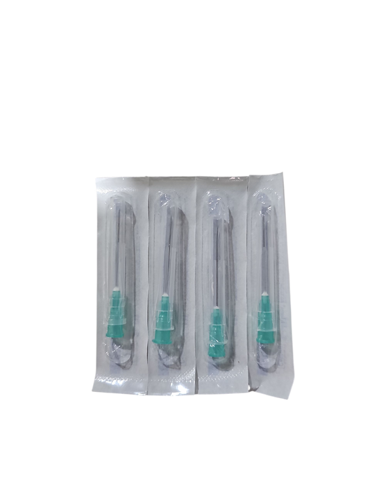 Aguja Hipodermica Verde 21g X 32mm Sensi Medical Caja C/100