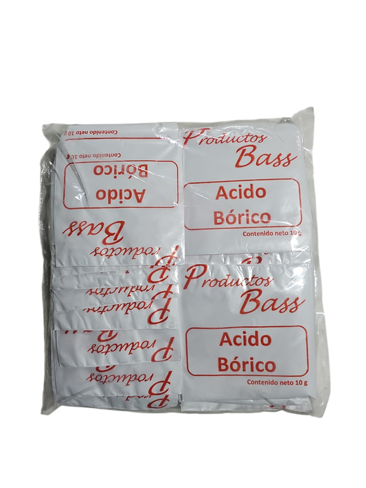 Acido Bórico Paquete Con 50 Sobres