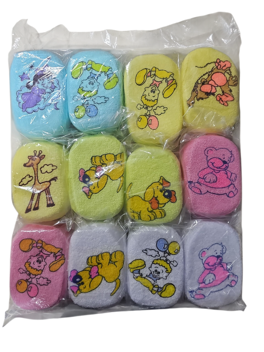 Esponjas Exhibidor Con 12 Piezas