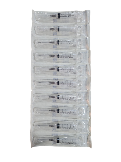 Jeringa Nipro 5mL Negra - Paquete de 100 Piezas