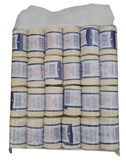 Venda Elástica SELECTA 7cm X 5m-Paquete de 24 Piezas