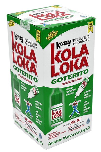 Kola Loka Goterito Paquete con 10 Piezas