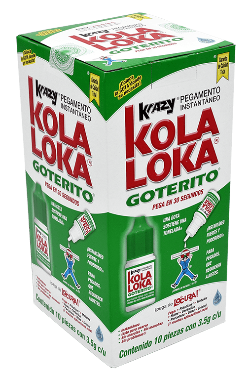 Kola Loka Goterito Paquete con 10 Piezas