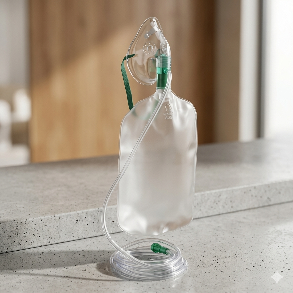 Mascarilla Para Nebulizar Con Reservorio Adulto Pieza