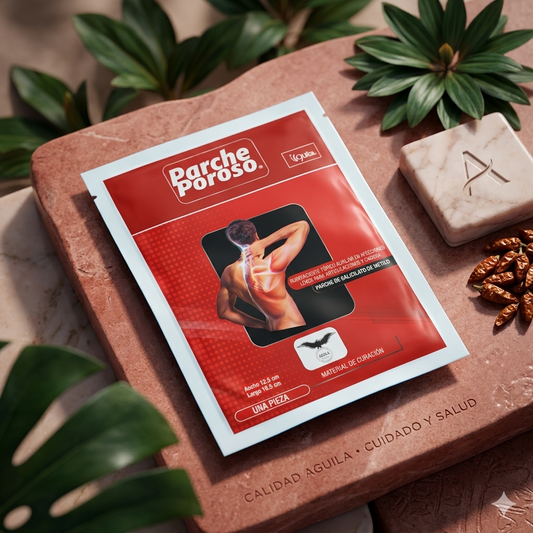 Parche Poroso Rojo Quifa Pieza